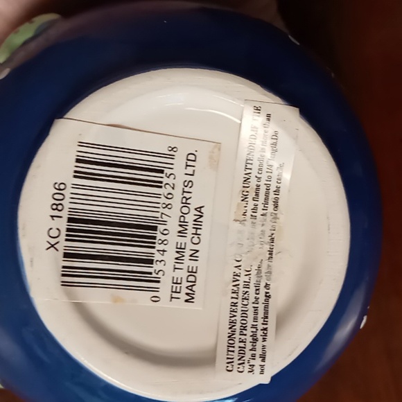 Tee Time Imports LTD Snowman Jar Unscented Candle - Picture 4 of 4